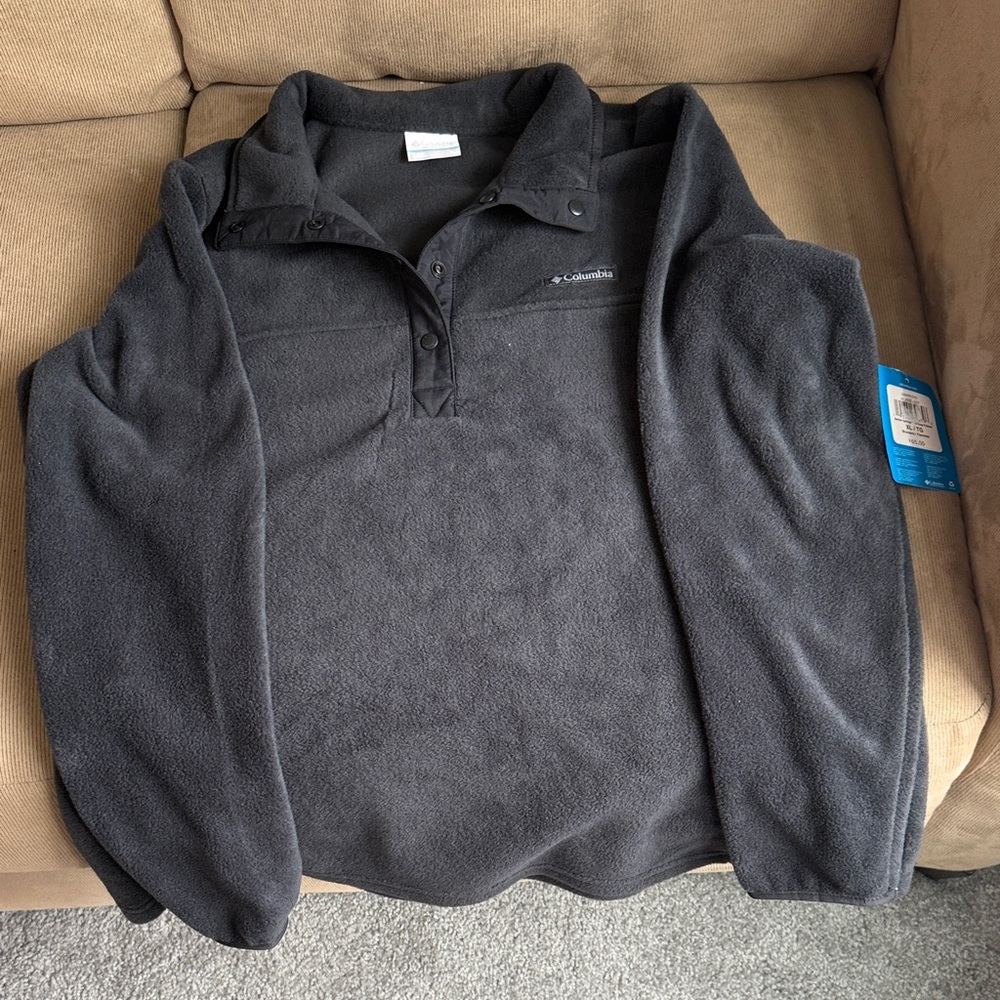 Columbia Charcoal Fleece Pullover